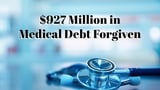 $927M in Medical Debt Forgiven for Over 600k New Jersey Residents