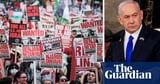 Protests in Washington as Benjamin Netanyahu addresses US Congress – video report