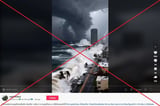 AI-generated footage circulates in posts about Hurricane Milton