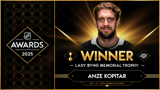 Kopitar of Kings wins Lady Byng Trophy for gentlemanly play