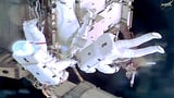 Spacewalkers Prepare Space Station For Final Roll Out Solar Array