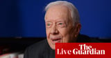 Jimmy Carter: tributes continue for former president hailed as ‘statesman and humanitarian’ – US politics live