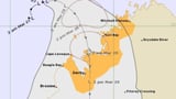 Tropical low tipped to cross coast as category-one cyclone