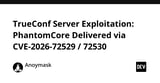 TrueConf Server Exploitation: PhantomCore Delivered via CVE-2026-72529 / 72530