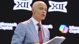 Big 12 commissioner doubles down on preference for 5-11 playoff model if CFP expands | AP News