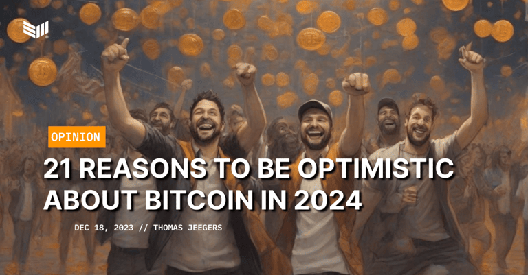 Bitcoin's Bullish 2024 Outlook: Factors Fueling Major Growth and Wider Adoption