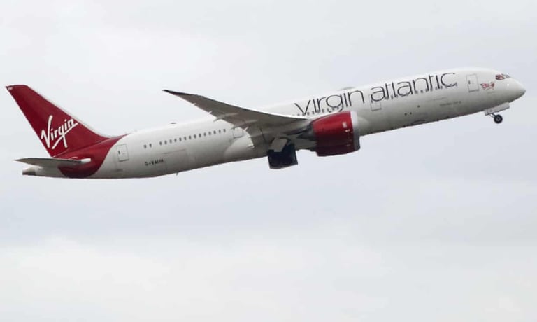 Virgin Atlantic Makes History with First Transatlantic Flight Powered by Sustainable Fuel