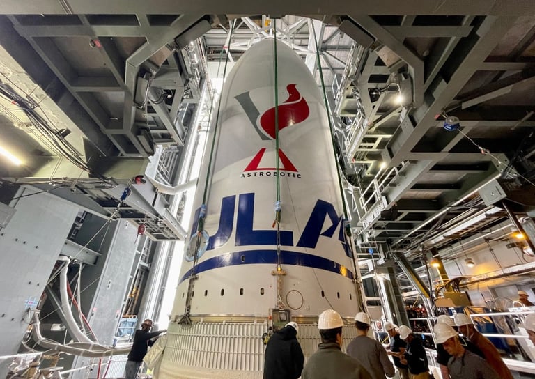 ULA's Vulcan Centaur Set for Historic Private Moon Landing on January 8