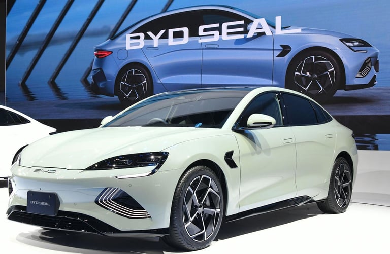 BYD Surpasses Tesla in Q4 EV Sales, Chinese Automakers Predicted to Dominate Global Market by 2030