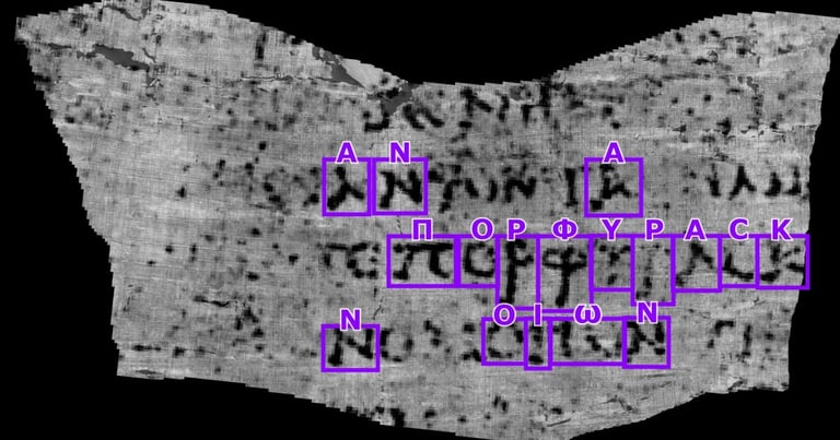 AI Competition Aims to Decipher Ancient Vesuvius Scrolls: The Vesuvius Challenge