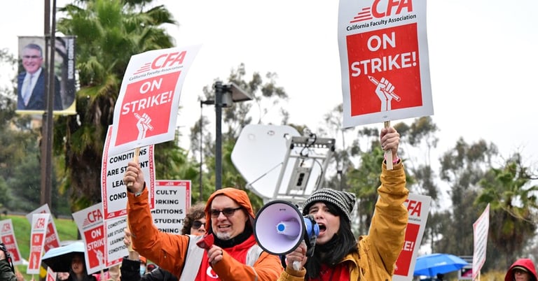 California Faculty Strike Ends with Historic Agreement: 10% Pay Hike and Improved Benefits