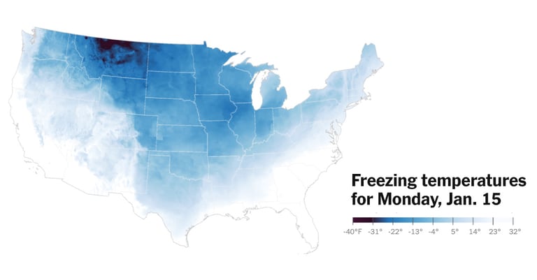 Arctic Blast Paralyzes US: Record Lows, Fatalities and Travel Chaos