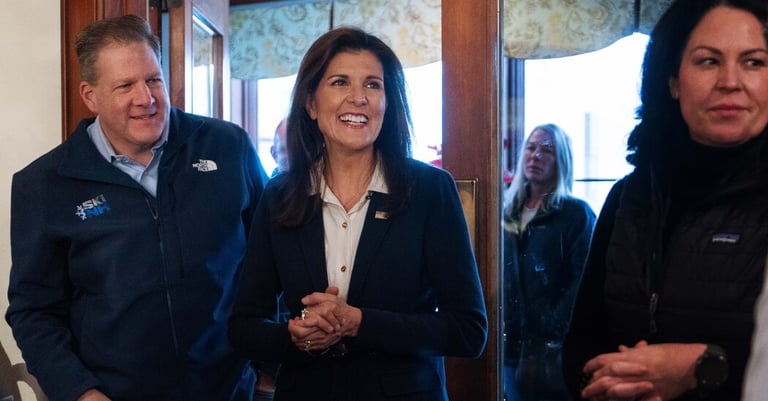 New Hampshire Primary Showdown: Trump Leads, Haley Fights Back Amidst Party Disputes