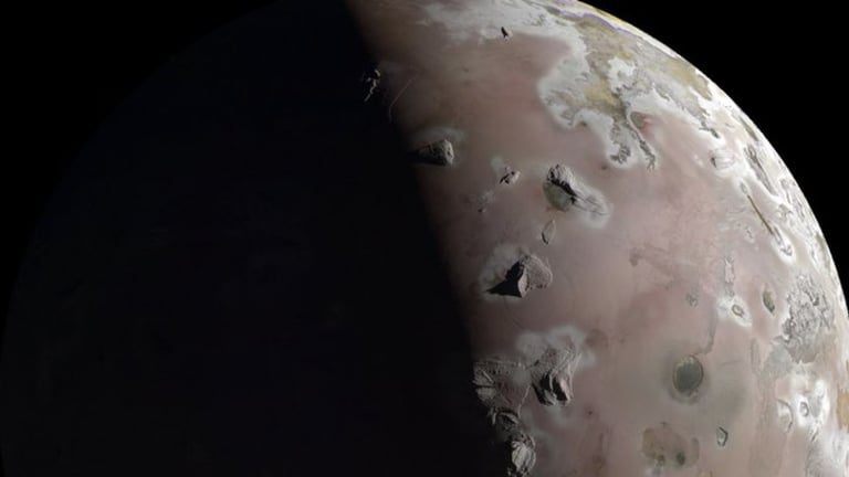 Juno Spacecraft's Historic Close Flyby Reveals Stunning Views of Jupiter's Volcanic Moon, Io