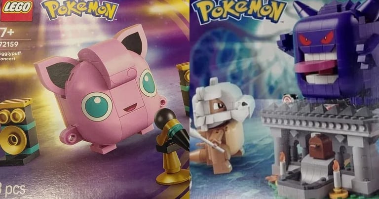 Lego's Rumored Pokémon Smart Play Sets: Iconic Builds with Interactive Features Leak