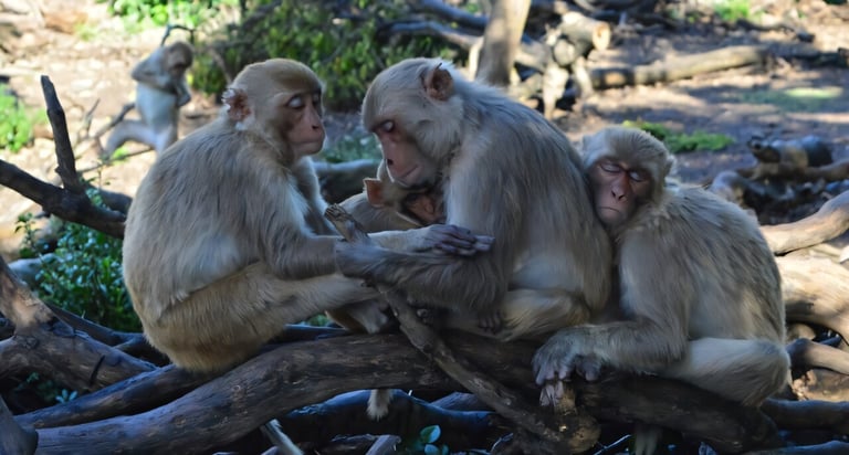 Social Aging Shields Older Monkeys from Infections, Study Reveals