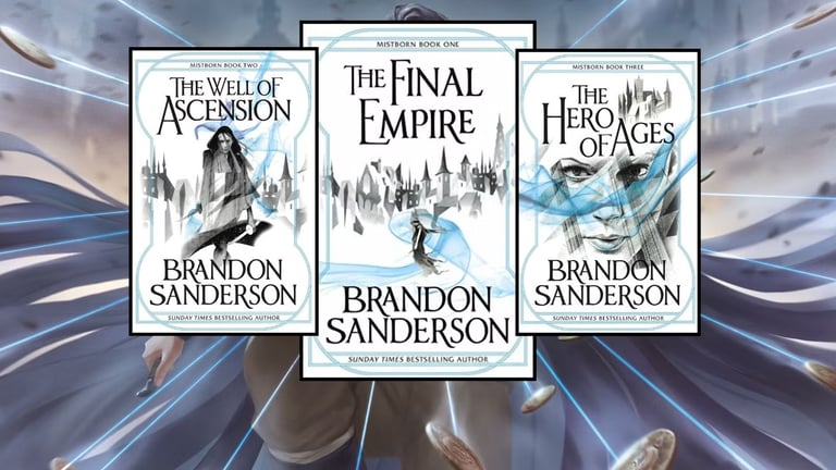 Ranking Mistborn: From 'The Alloy of Law' to 'The Hero of Ages' in Sanderson's Epic Series