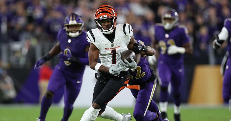 Ja'Marr Chase Shines with 264 Yards and 3 TDs, Eyes $35M Contract Amid Bengals Negotiations