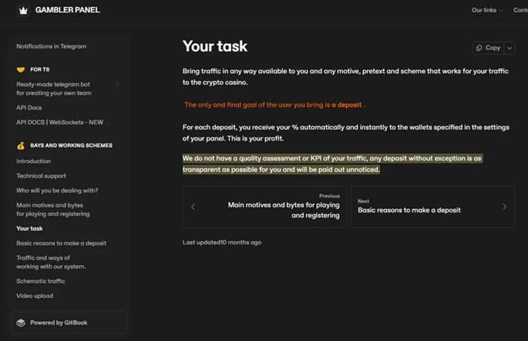 Russian Network Gambler Panel Exposed for Massive Online Casino Scam Operation