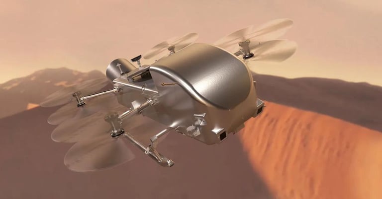 NASA's Dragonfly Mission to Titan Gets Green Light for 2028 Launch