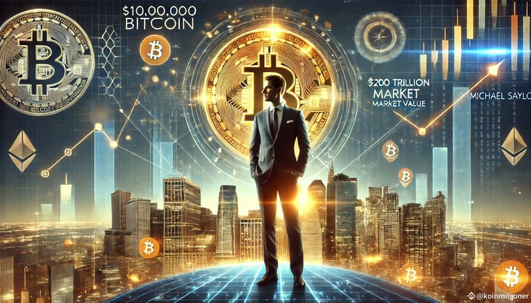 Bitcoin Hits Record Highs; Saylor Predicts $10 Million BTC, Urges U.S. Strategic Crypto Reserve