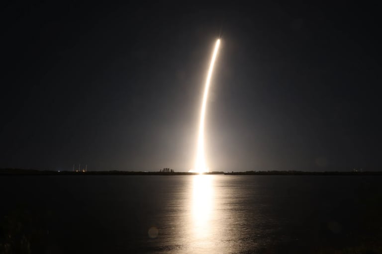 SpaceX Falcon 9 Launches Blue Ghost, HAKUTO-R Missions for Lunar Exploration Revival