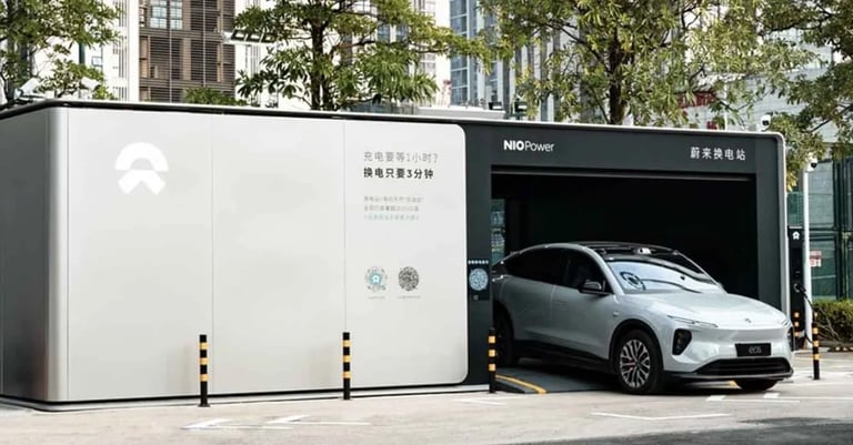 NIO Hits 50 Million Battery Swaps, Revolutionizing EV Charging with Speed and Savings