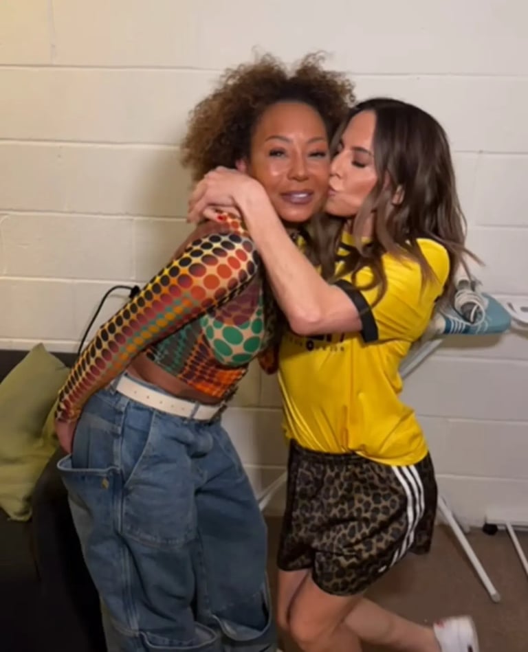 Spice Girls' Mel B and Mel C Reunite for Surprise Performance in Leeds