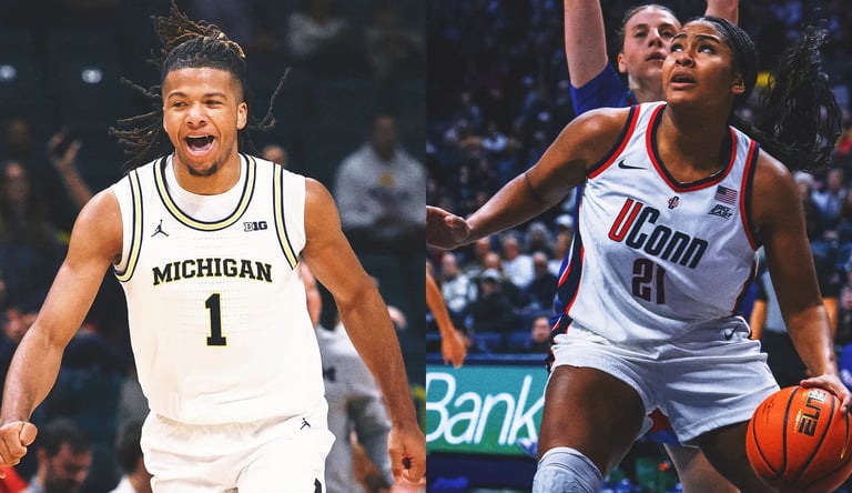 UConn and Michigan Top Latest NET Rankings; Bubble Teams Battle for Tournament Spots