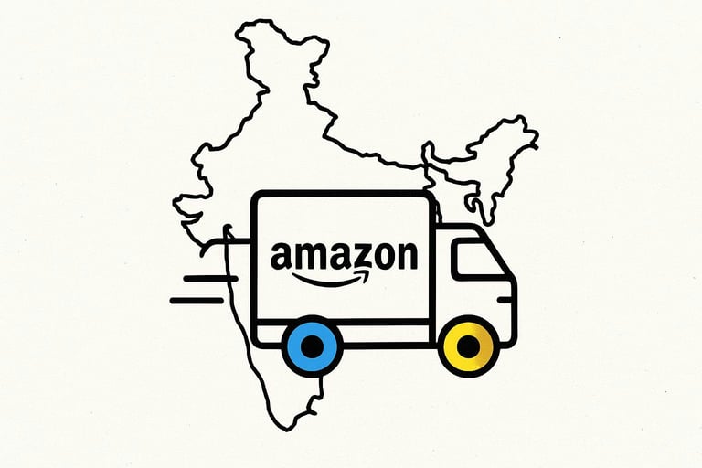 Amazon Commits $233M to Boost India Operations, Enhancing Safety and Tech for Delivery Network