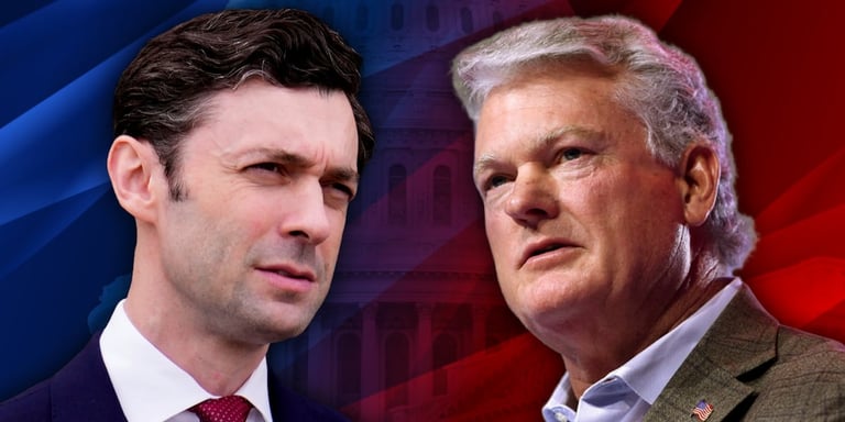 Georgia Senate Race: Ossoff's Win Key for Democrat Majority Amid Battleground State Shifts