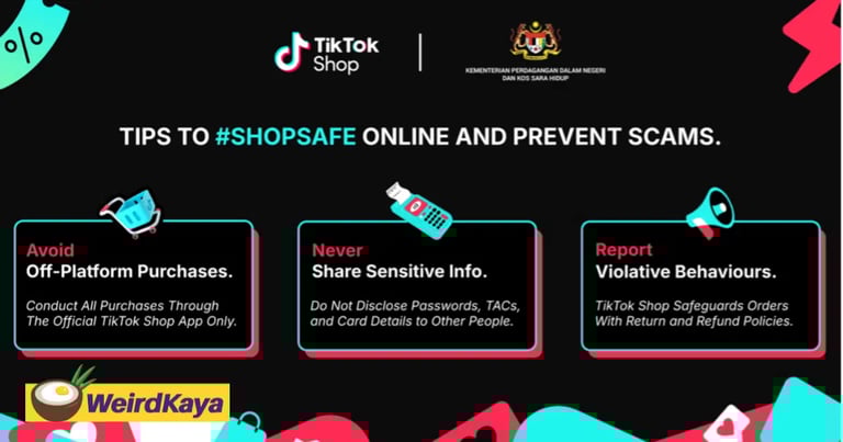 TikTok Shop & Malaysia's KPDN Launch #ShopSafe to Tackle Online Shopping Scams