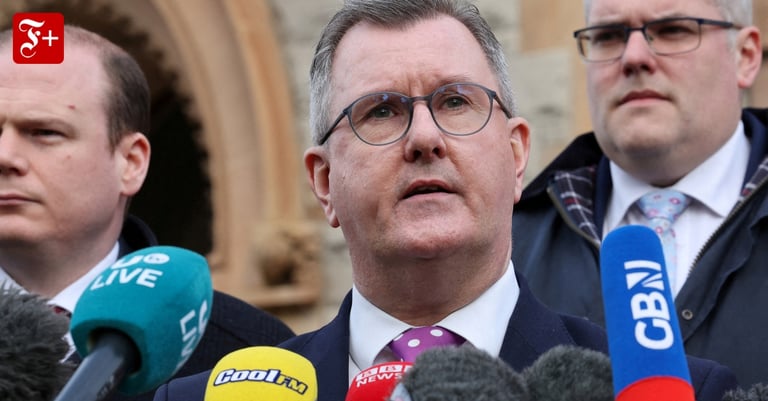 Crisis in Belfast: DUP Leader Resigns Amid Scandal, Autonomy at Risk