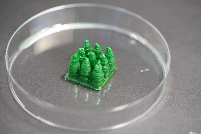 ETH Zurich's Living Material Revolutionizes Carbon Capture with Cyanobacteria and 3D Printing