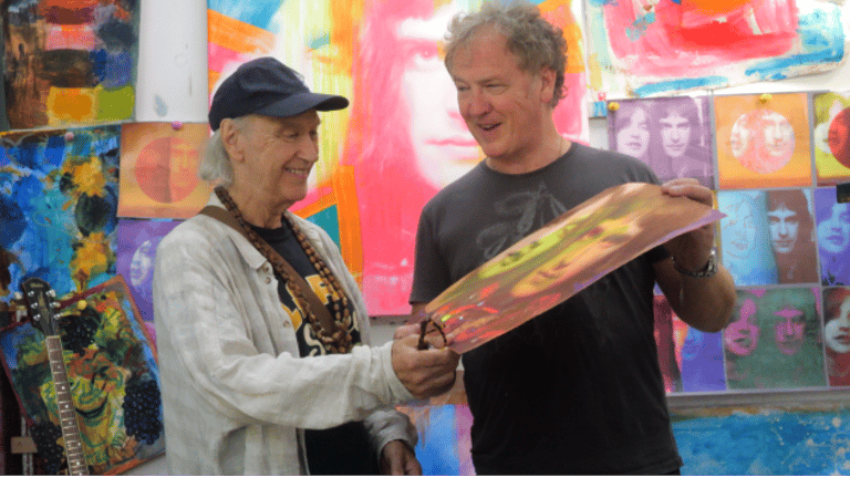The Kinks' Ray and Dave Davies Unveil Art Exhibit with Renowned Portraitist Christian Furr