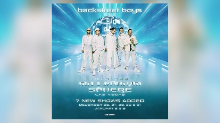 Backstreet Boys to Ring in 2025 with Epic Las Vegas Sphere Residency and AJ McLean Solo Release