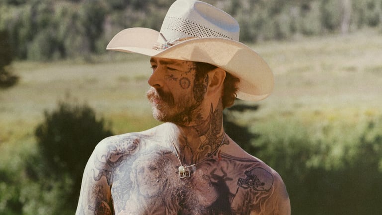 Post Malone Fronts SKIMS' Rugged Menswear Campaign with New Camo Collection Launching Soon