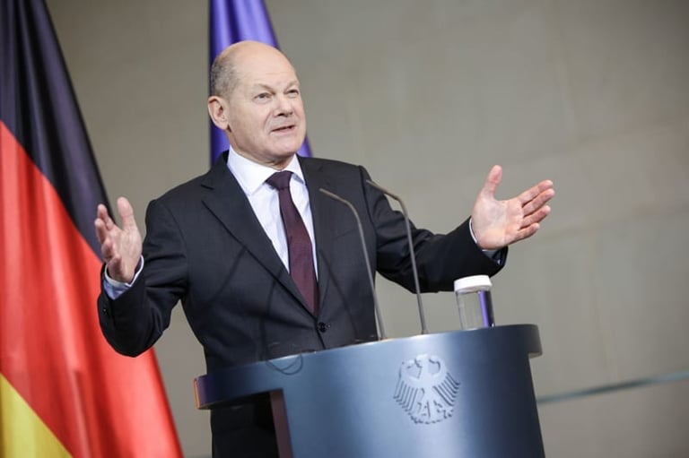 Scholz Says No to Taurus Missile Swap with UK, Sparks German Government Rift