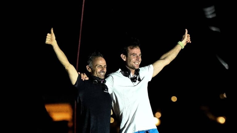 Cammas and Laperche Sail SVR-Lazartigue to Victory in Transat Café L’Or Ultim Category