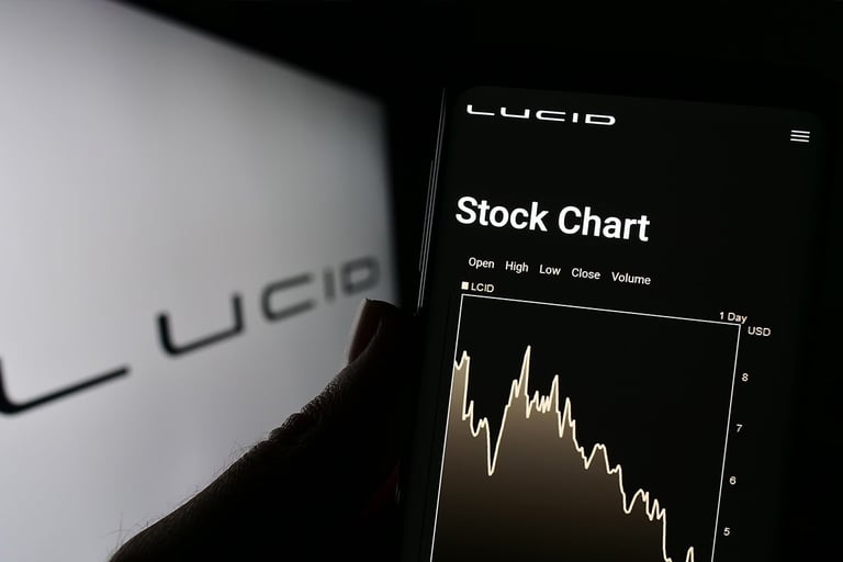 Lucid's Bold EV Expansion Faces Financial Hurdles Amid Stock Plunge