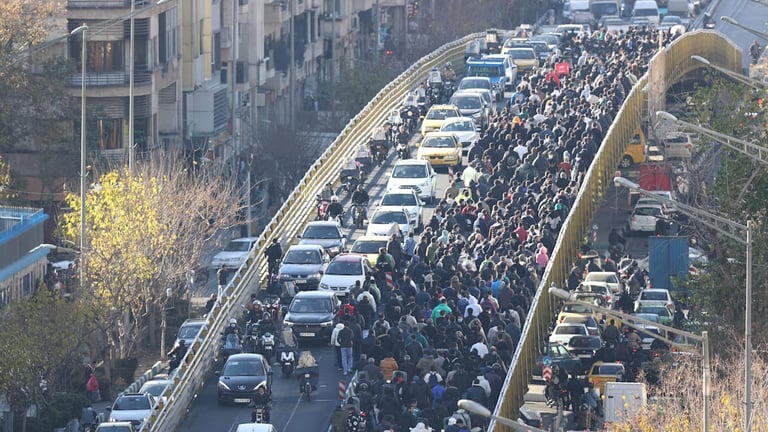 Iran Faces Internet Blackout Amid Escalating Protests Against Economic Crisis