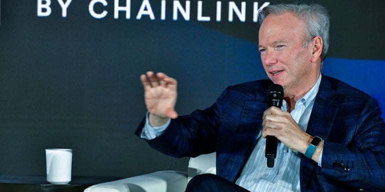 Ex-Google CEO Eric Schmidt Launches AI Drone Company to Aid Ukraine in Conflict with Russia