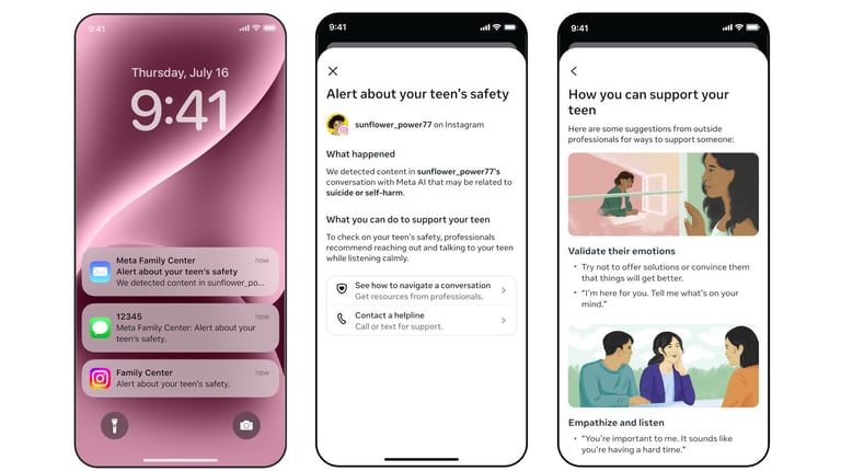 Meta's New Instagram AI Alerts Parents of Teens Discussing Suicide, Sparking Privacy Concerns and Regulatory Debates