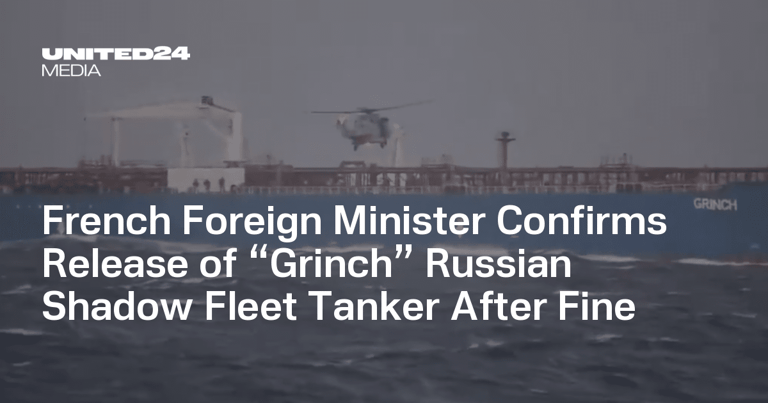 France Seizes Russian Shadow Tanker 'Grinch,' Intensifies Crackdown on Sanction-Evasion Fleet