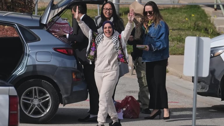Palestinian Activist Leqaa Kordia Released from Texas Detention Amid Protests and Political Debate