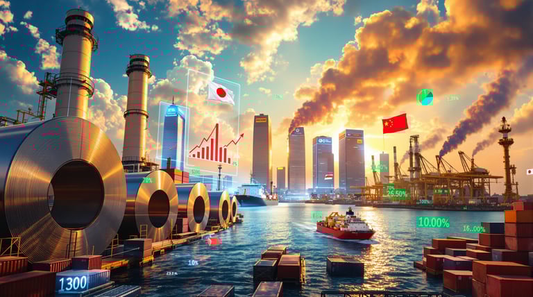 China's Steel Export Surge Pressures Global Markets Amid Anti-Dumping Actions and Supply Chain Shifts