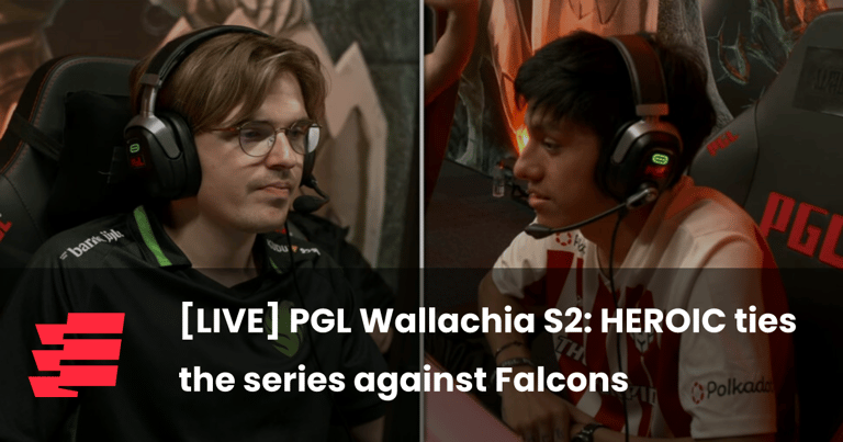 Unexpected Showdown at PGL Wallachia: Team Falcons and Heroic Battle in Thrilling Upper Bracket Finals