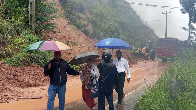 Deadly Floods and Landslides Ravage Sri Lanka: Dozens Dead, Thousands Displaced