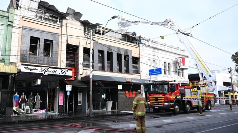 Suspicious Fire Destroys LUX Nightclub in South Yarra, Investigation Launched