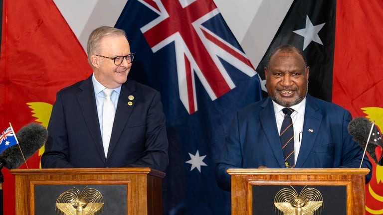 PNG Approves Defense Pact with Australia to Counter China's Pacific Influence